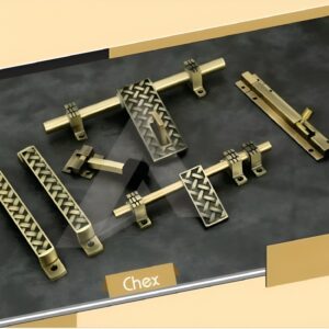 ZINK-WHITE METAL CHEX DOOR KIT & SET WDK-014