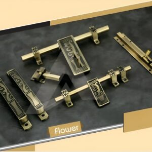 ZINK-WHITE METAL FLOWER DOOR KIT & SET WDK-002