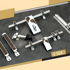 ZINK-WHITE METAL 524 DOOR KIT & SET WDK-033