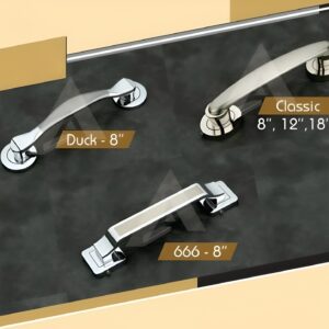 ZINK-WHITE METAL DOOR KIT & SET WDH-037