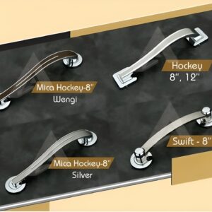 ZINK-WHITE METAL DOOR KIT & SET WDH-038