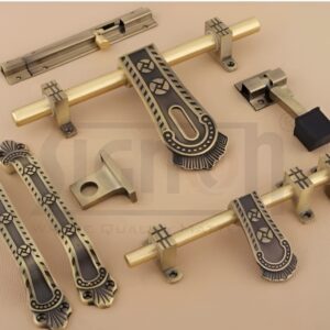 ZINK-WHITE METAL BELL DOOR KIT & SET WDK-040