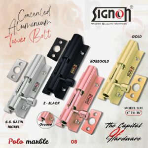 POLO MARBLE TOWER BOLT