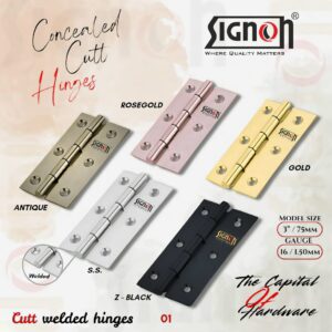 Concealed Cutt Hinges (CSH-001)